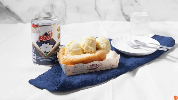 เมนูของร้าน ไอติมละมุน Mega Bangna