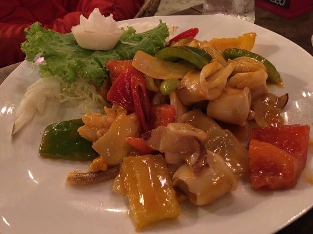 เมนูของร้าน สบายบาร์ เกาะช้าง