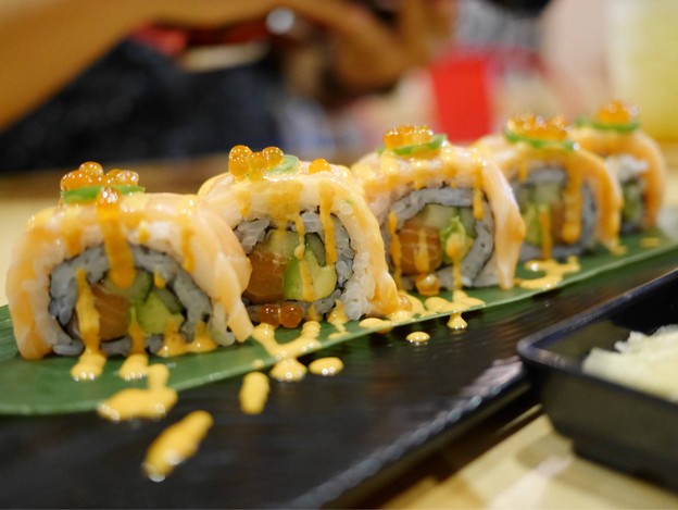เมนูของร้าน KUMA MOJO SUSHI อุดมสุข 49