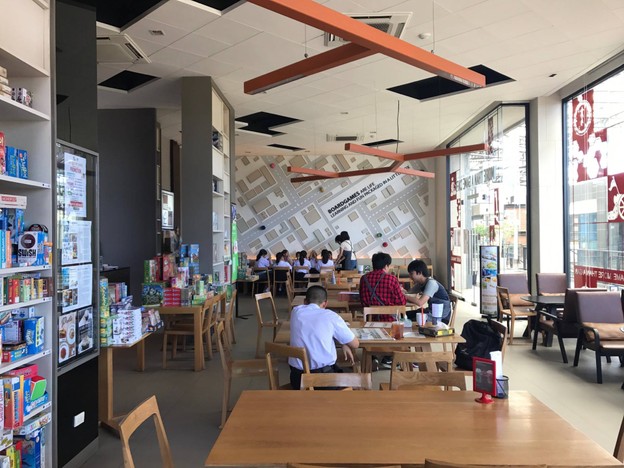 บรรยากาศ More Than a Game café I’m Park Chula