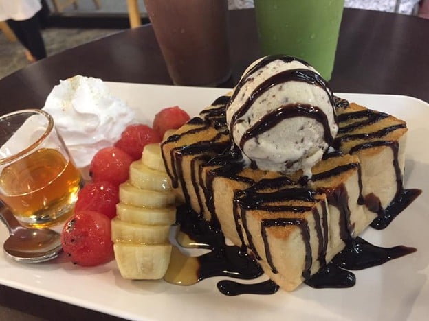 เมนูของร้าน นมเน้นเน้น