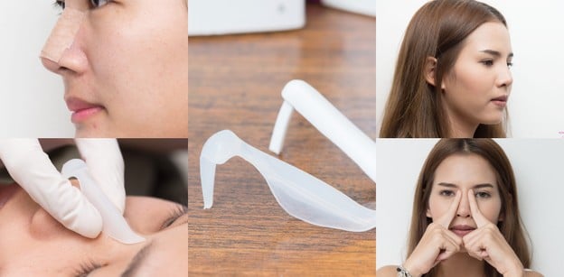 อัพจมูกจาก ' ซิลิโคนตั๊กแตน ' กันดั้งเอียง ดั้งเบี้ยวจริงไหม ?