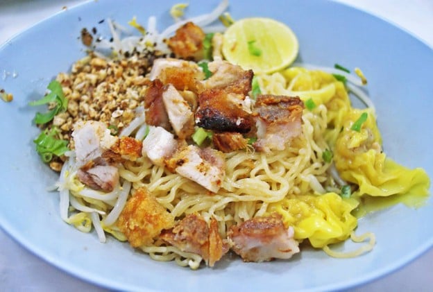 เมนูของร้าน บะหมี่เกี๊ยวแมน สาขา 1