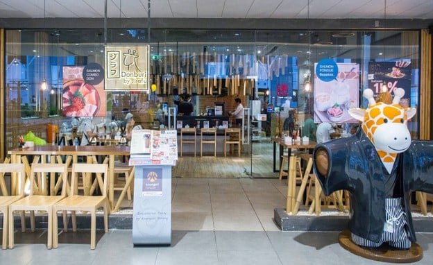 หน้าร้าน Jirafu Sushi & Beer Bar ลาดพร้าว