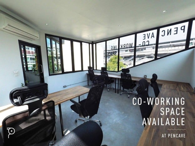 บรรยากาศ Pencave Co-Working Space