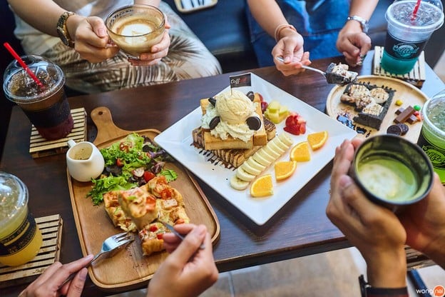 เมนูของร้าน Cofftail Cafe -