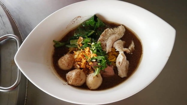 เมนูของร้าน ก๋วยเตี๋ยวเรือ อร่อย 3 เวลา