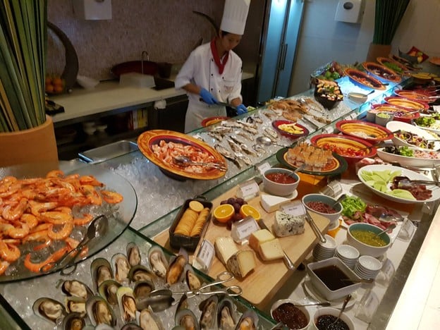 เมนูของร้าน THE WORLD centralwOrld