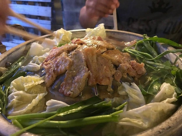 เมนูของร้าน เตาถ่านหมูกระทะบุฟเฟ่ต์