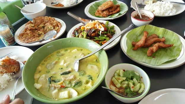 เมนูของร้าน ครัวไทยบางมะกอก