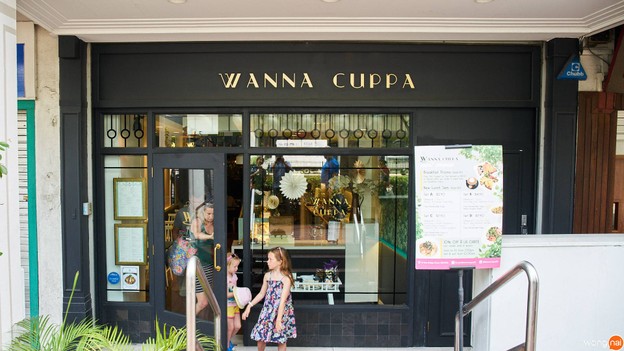 หน้าร้าน Wanna Cuppa