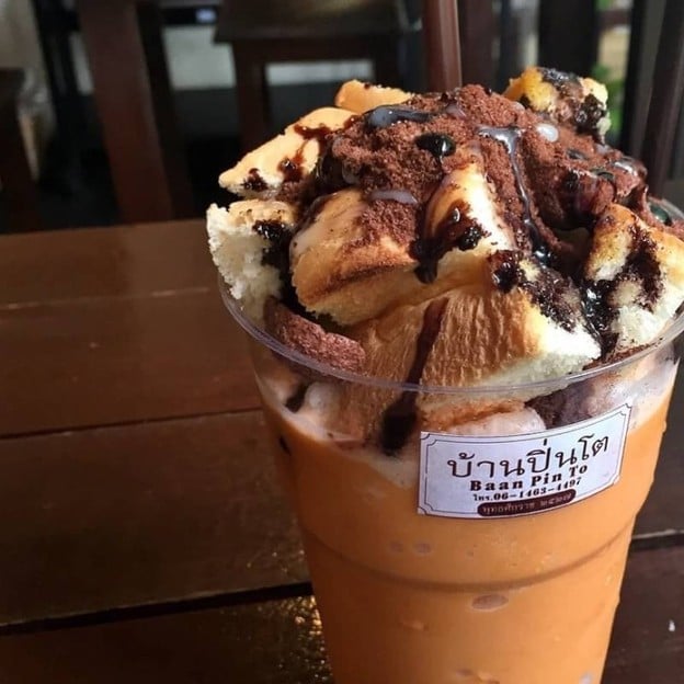 เมนูของร้าน บ้านปิ่นโต(พ.ศ.๒๕๒๗)