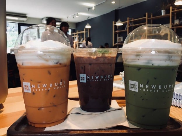 เมนูของร้าน Newbury Coffee House Back Campus