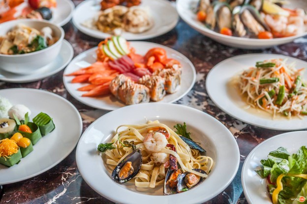 เมนูของร้าน Flavors โรงแรมเรเนซองซ์ กรุงเทพฯ ราชประสงค์