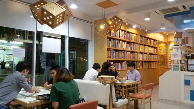 บรรยากาศ Dice Cup Board Game Cafe