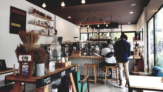 บรรยากาศ Gallery กาแฟดริป หัวหิน -