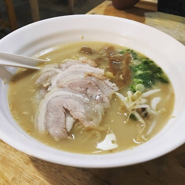 เมนูของร้าน ปะป๊าราเมน