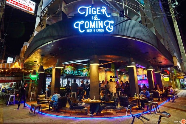 หน้าร้าน Tiger is Coming Beer & Eatery