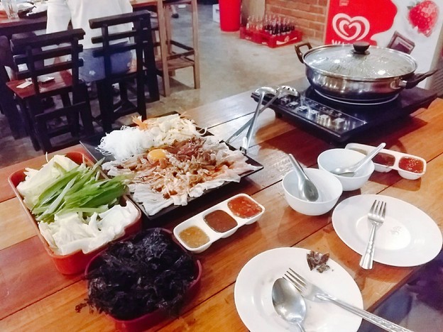 เมนูของร้าน ซุ้มสบาย จิ้มจุ่ม อีสาน