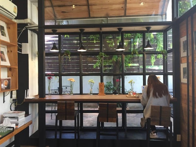 บรรยากาศ Nine One Coffee Nimman Alley 11