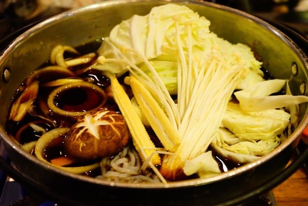 เมนูของร้าน Donabe Sukiyaki Shabushabu & Yakiniku RCA