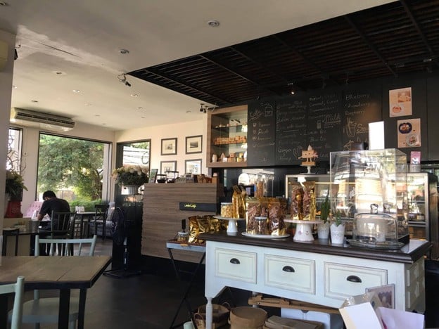 บรรยากาศ Cake Cafe เทศบาล ศรีราชา