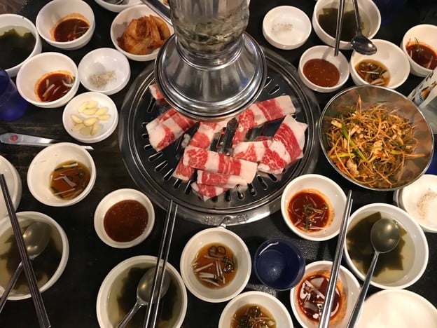 เมนูของร้าน Saemoul BBQ Garosugil