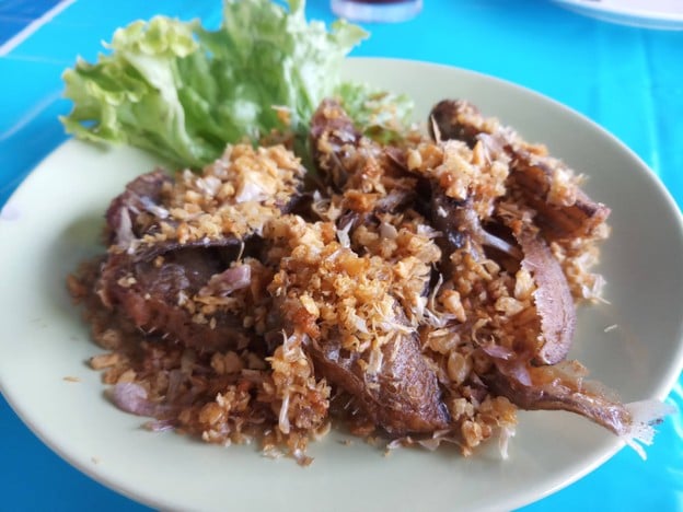 เมนูของร้าน แพเค ปลาแม่น้ำ