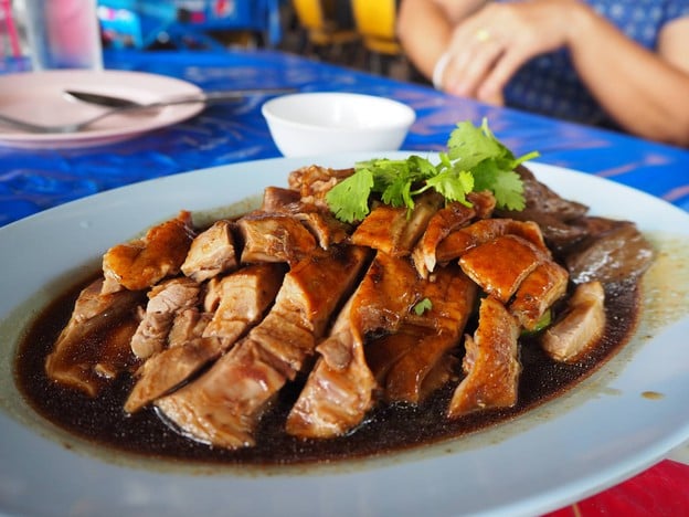 เมนูของร้าน เปียอู๋โภชนา สมุทรปราการ