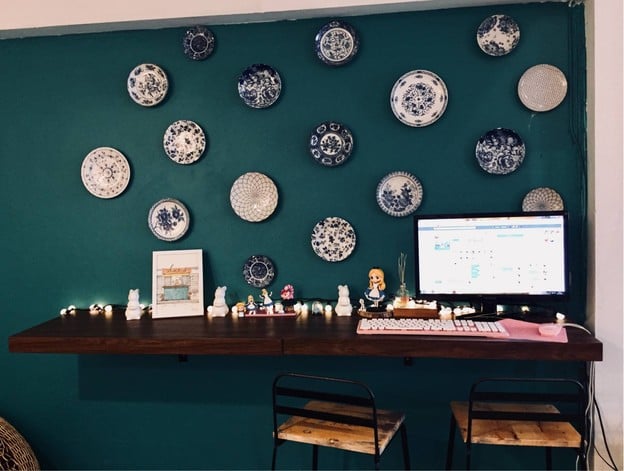 บรรยากาศ Alice's Tea Bar Alice’s tea bar