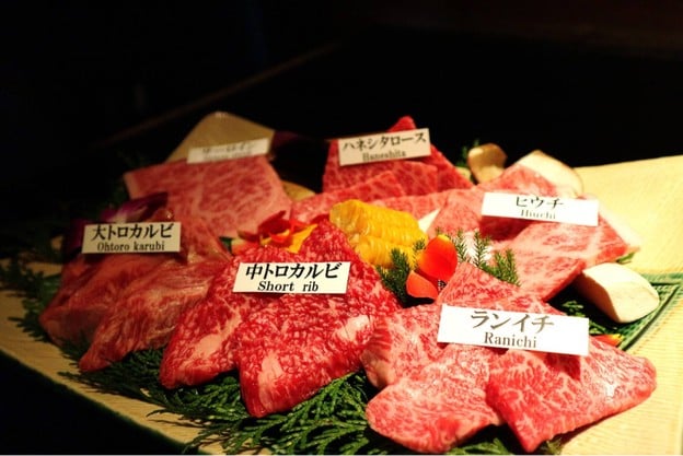 เมนูของร้าน Matsusaka Yakiniku M Hozenji-hanare, Namba