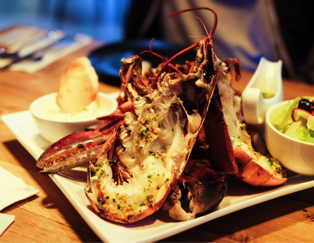 เมนูของร้าน Lobster & Oyster