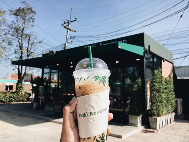 Café Amazon - SD2046 วงเวียนประตู 1 มทส.