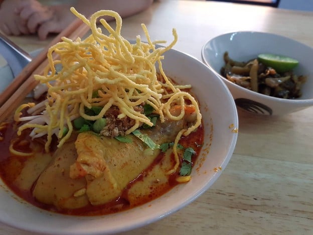 เมนูของร้าน บ้านแม่สายอาหารเหนือ