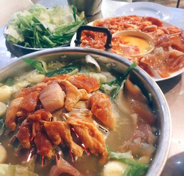 เมนูของร้าน หมูย่างเกาหลีริมบึง บางแสน ซอยซีไซด์/สดใส