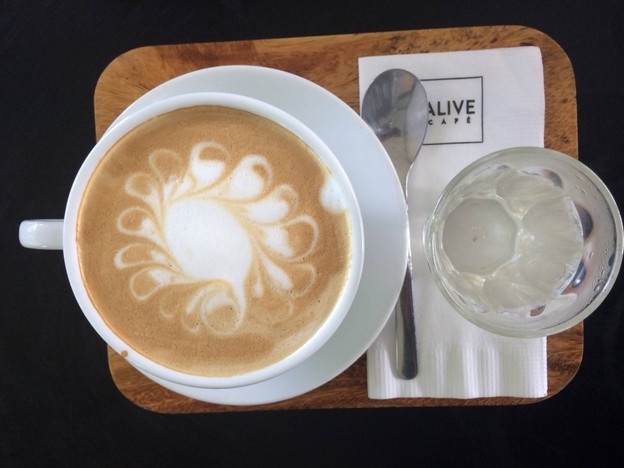เมนูของร้าน Alive Cafe