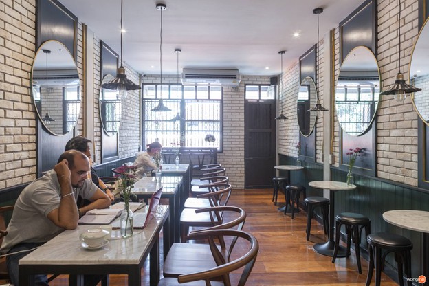 บรรยากาศ JingJing Ice-cream Bar and Cafe