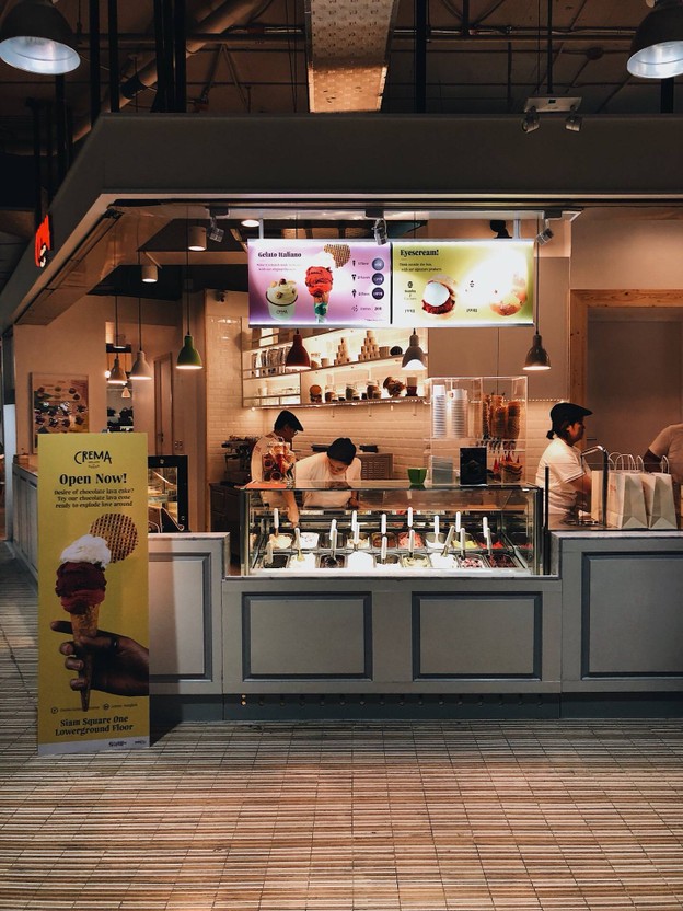 Crema gelato & bombe siam square one
