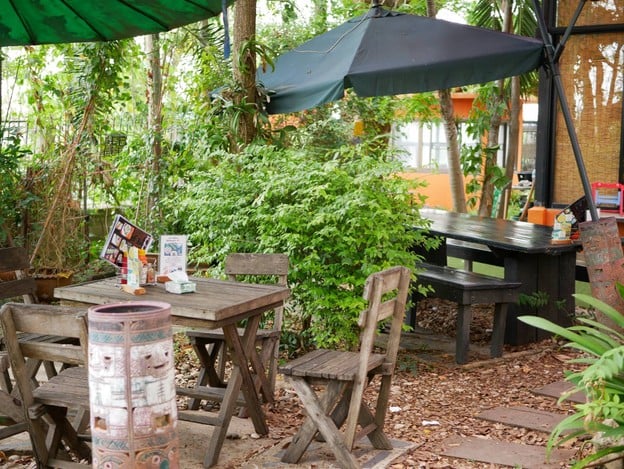 บรรยากาศ Mushroom Hut Cafe