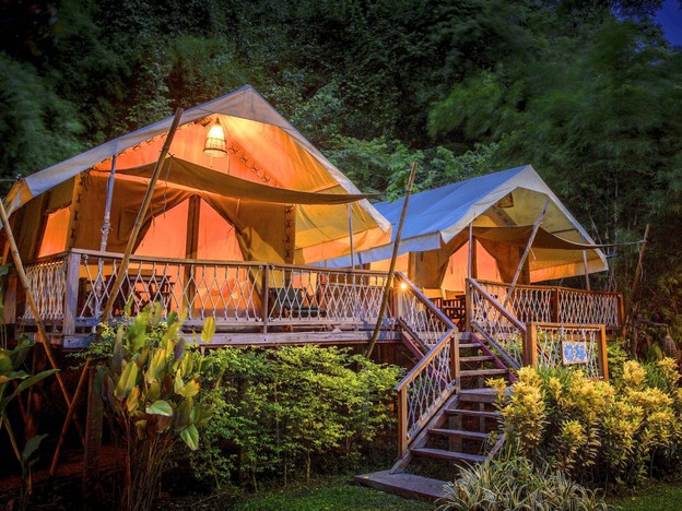 หินตกริเวอร์แค้มป์ ณ ช่องเขาขาด