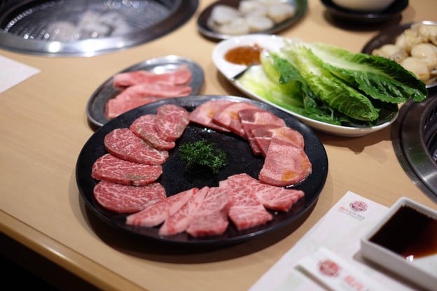 เมนูของร้าน AZUMA JAPANESE BBQ RESTAURANT พร้อมพงษ์