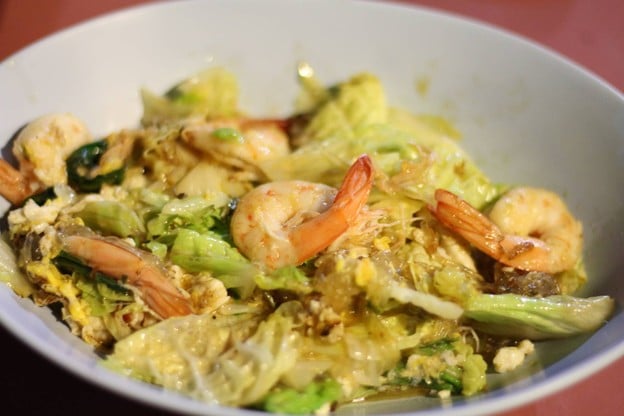 เมนูของร้าน สุกี้ช้างเผือก ประตูช้างเผือก