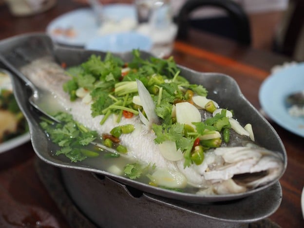 เมนูของร้าน ป้า บางพระ  (เจ้าเก่านาเกลือ)