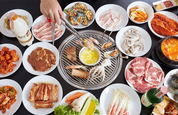 เมนูของร้าน NAMSAN GRILL Korean BBQ & Buffet The One Pattaya