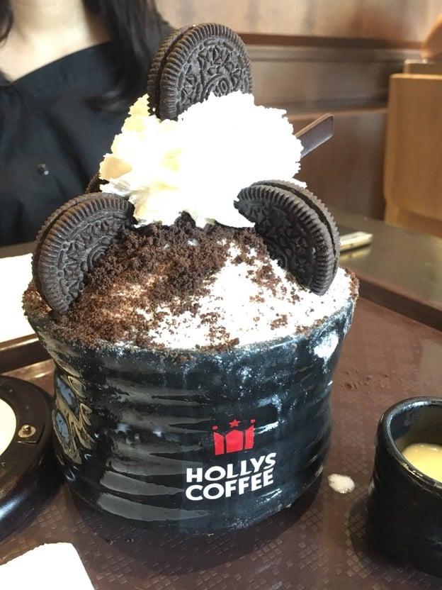 เมนูของร้าน Hollys Coffee สยามสแควร์ วัน