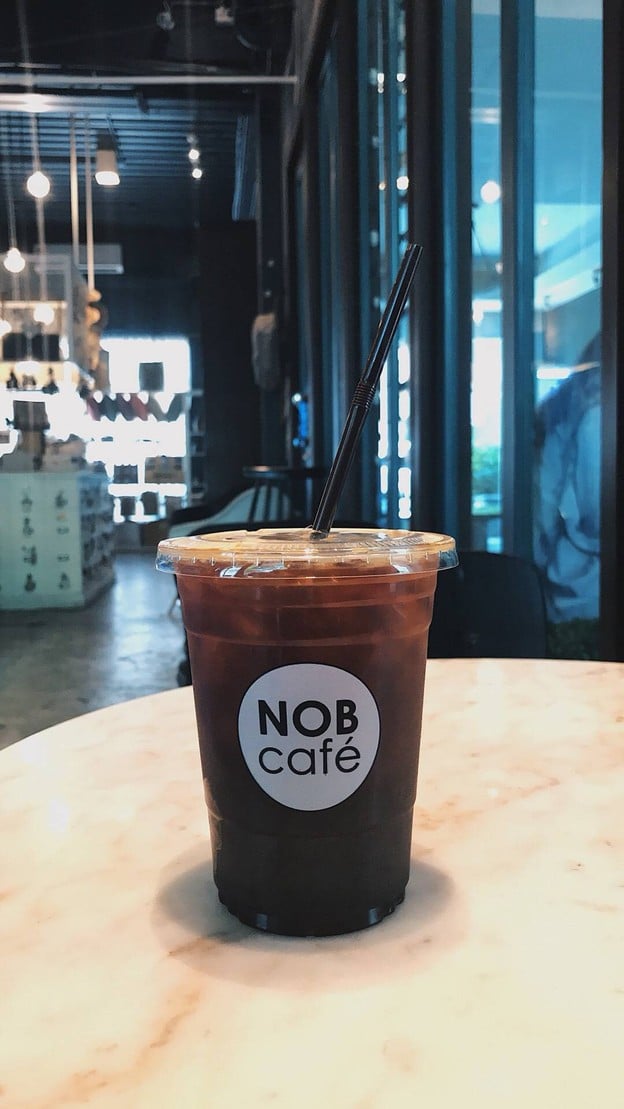 เมนูของร้าน NOB Cafe' สีลม