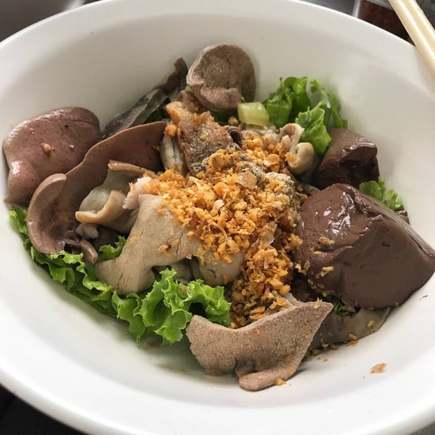 เมนูของร้าน เล็กเลือดหมูประดิพัทธ์สะพานควาย สาขาประดิพัทธ์