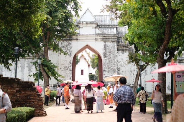 บรรยากาศ พระนารายณ์ราชนิเวศน์