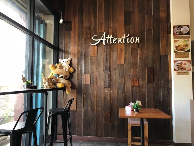 บรรยากาศ Attention Cafe