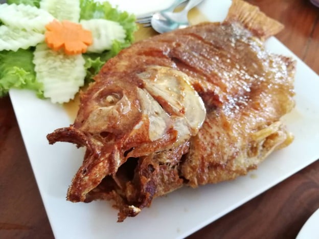 เมนูของร้าน ปลาบู่โภชนา 2